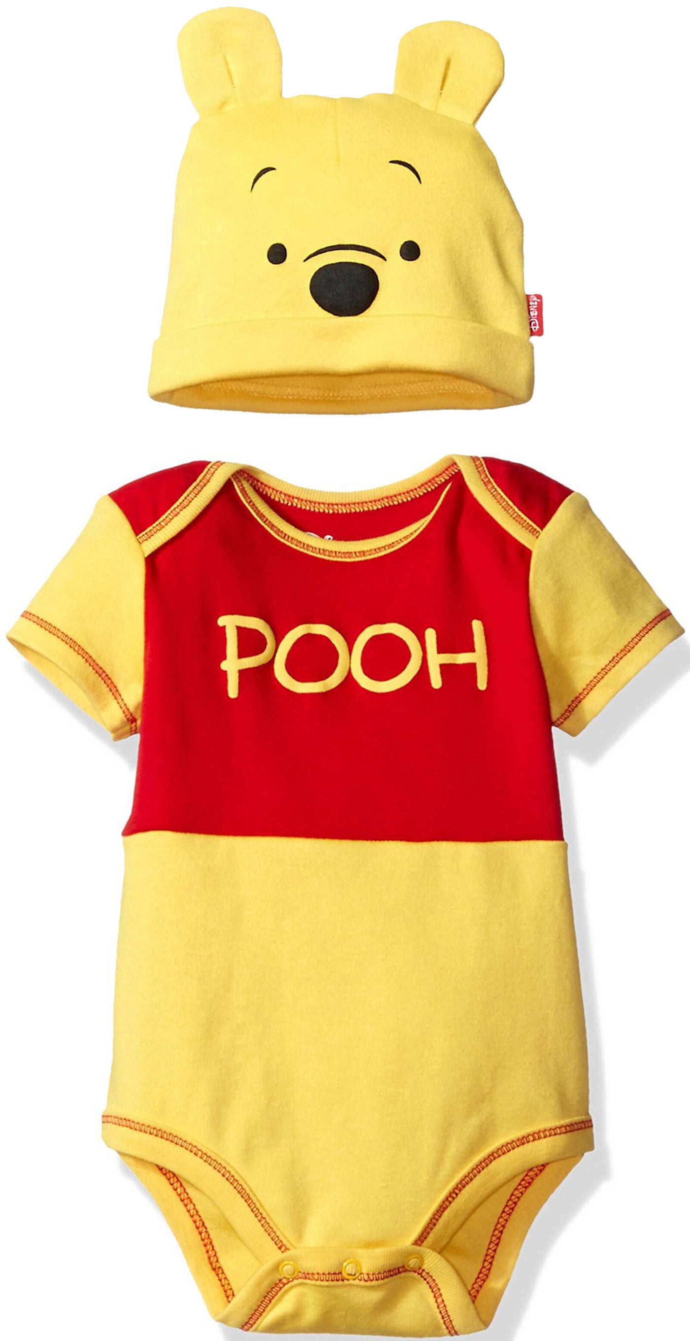 Winnie the Pooh Bodysuit and Hat Costume Set