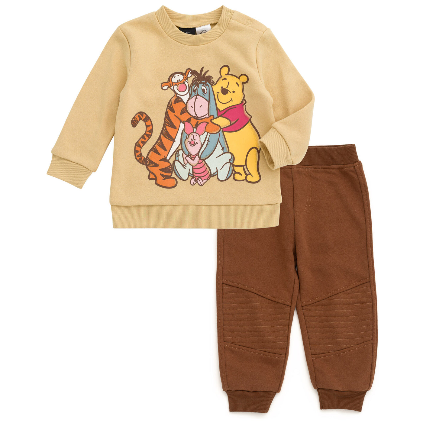 Disney Winnie the Pooh Fleece Sweatshirt and Jogger Pants Outfit Set