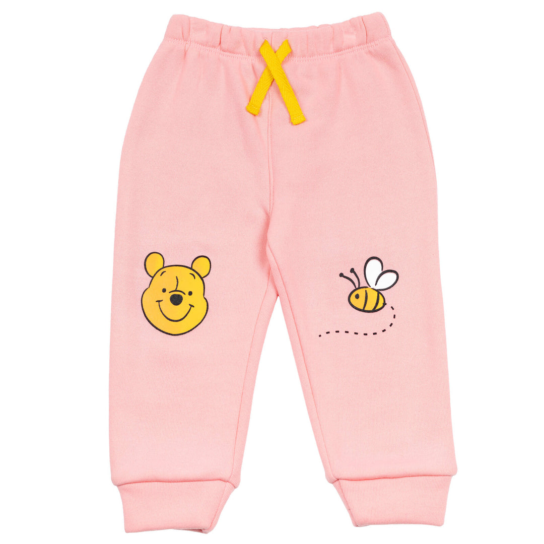 Winnie the Pooh Fleece Raglan Sweatshirt & Pants Set