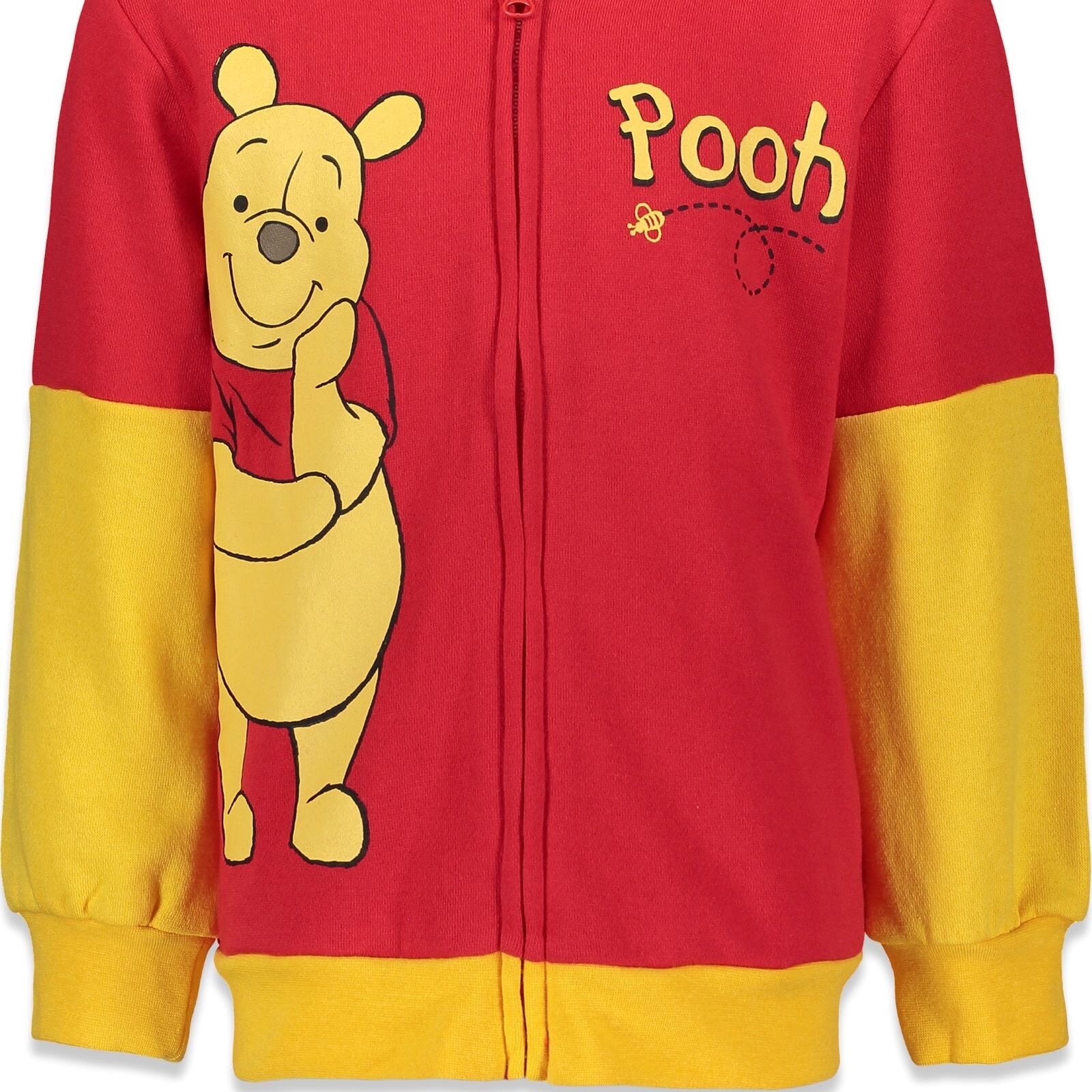 Winnie the Pooh button up fleece sweater shops disney