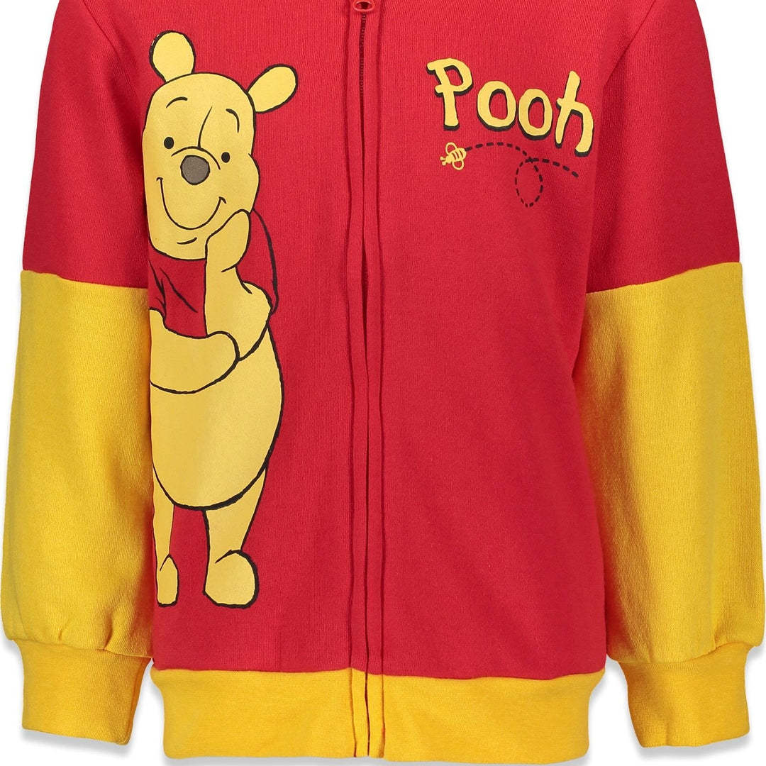 Disney Winnie the Pooh Fleece Zip Up Cosplay Hoodie - imagikids