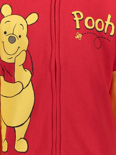 Disney Winnie the Pooh Fleece Zip Up Cosplay Hoodie - imagikids