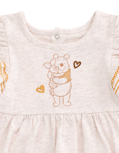 Disney Winnie the Pooh Peplum Tank Top and Cotton Gauze Pants Outfit Set