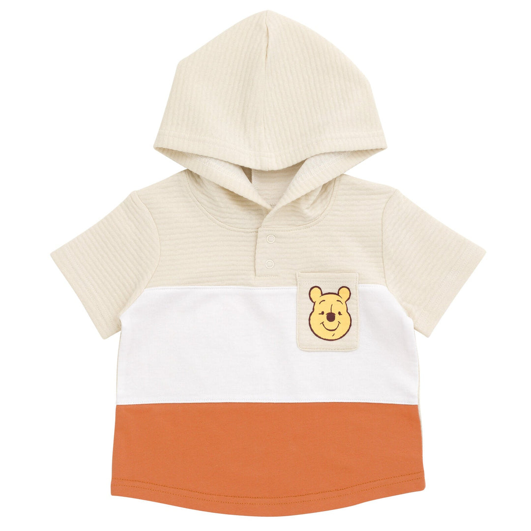 Disney Winnie the Pooh Pullover Hoodie and French Terry Shorts - imagikids