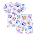 Disney Winnie the Pooh Ribbed T-Shirt and Shorts Outfit Set