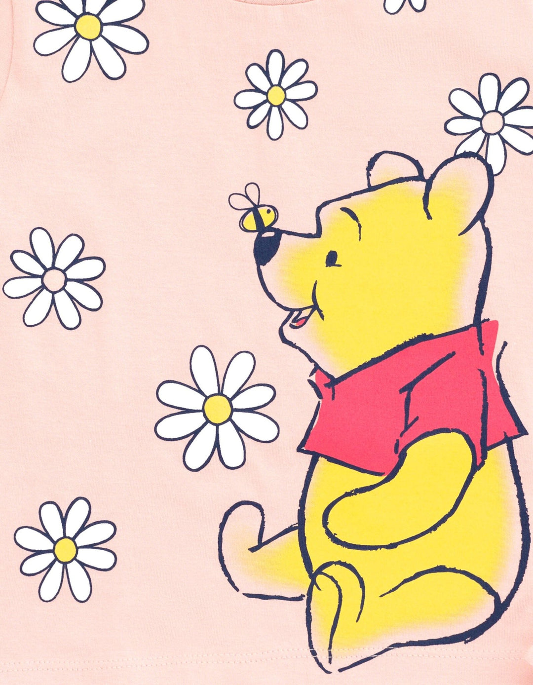 Disney Winnie the Pooh T-Shirt and Chambray Shorts Outfit Set - imagikids