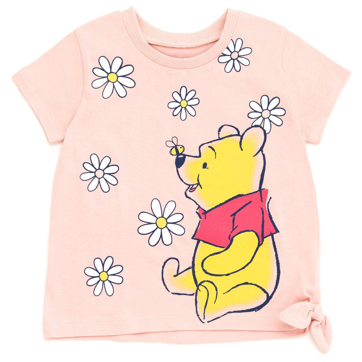 Disney Winnie the Pooh T-Shirt and Chambray Shorts Outfit Set - imagikids