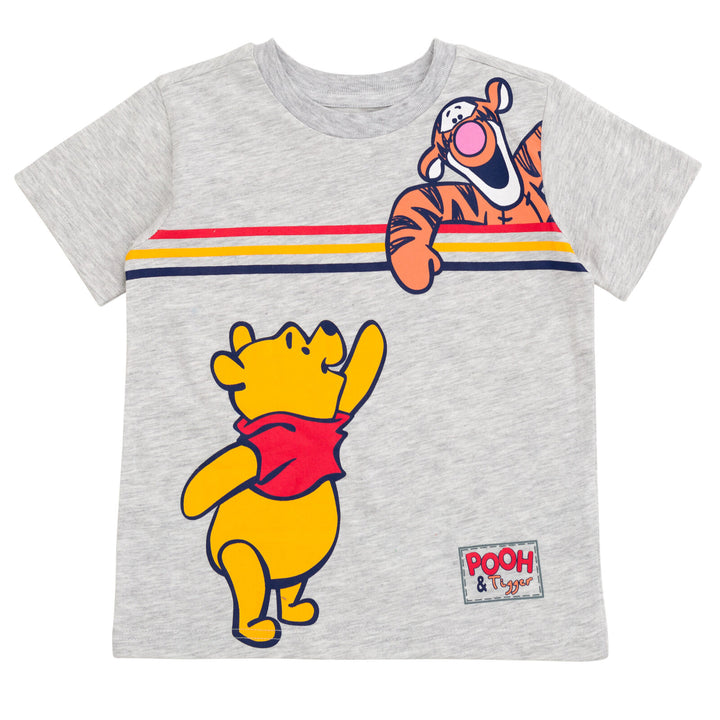 Disney Winnie the Pooh T-Shirt and Mesh Shorts Outfit Set