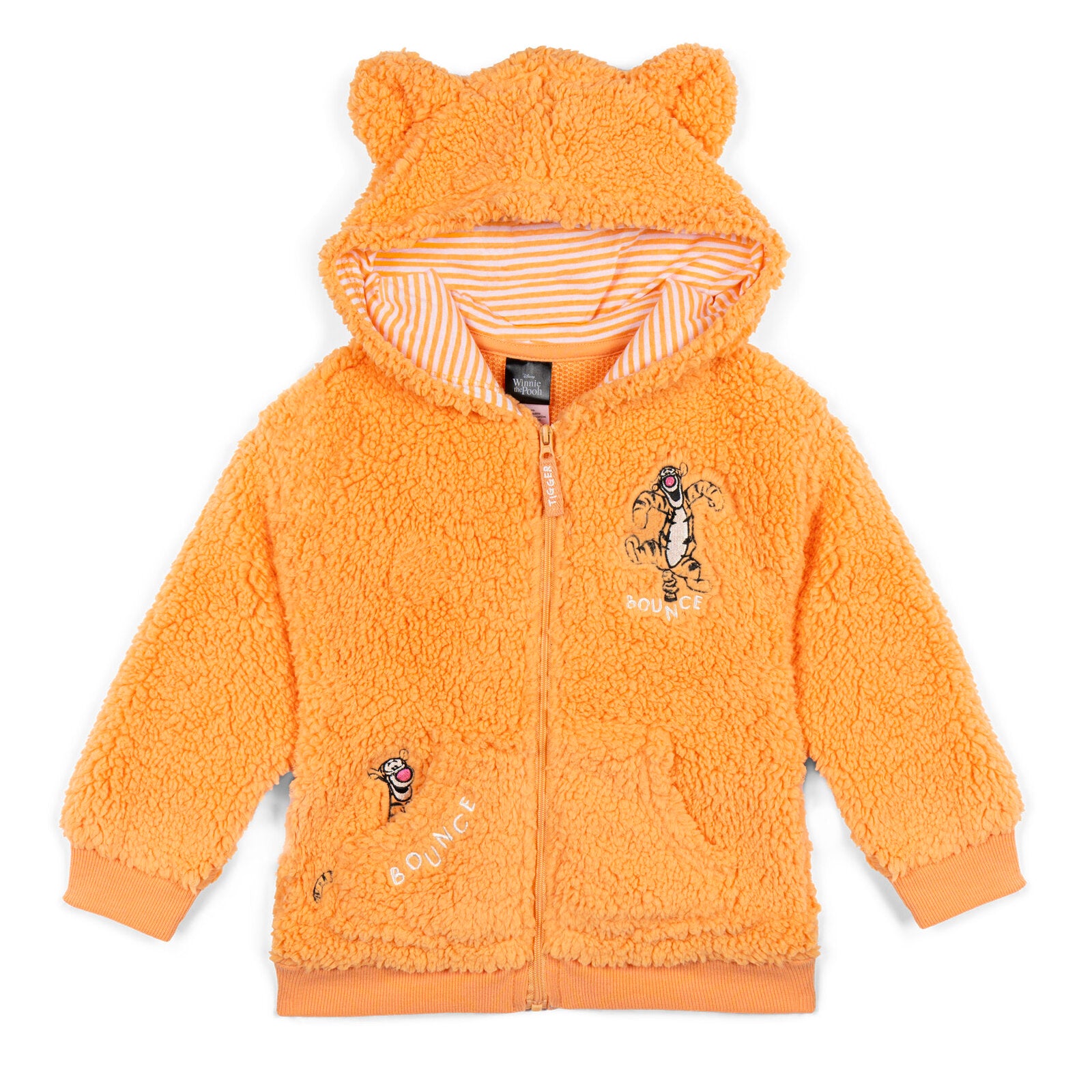 Disney Winnie the Pooh Tigger Cozy Sherpa Zip Up Hoodie – imagikids