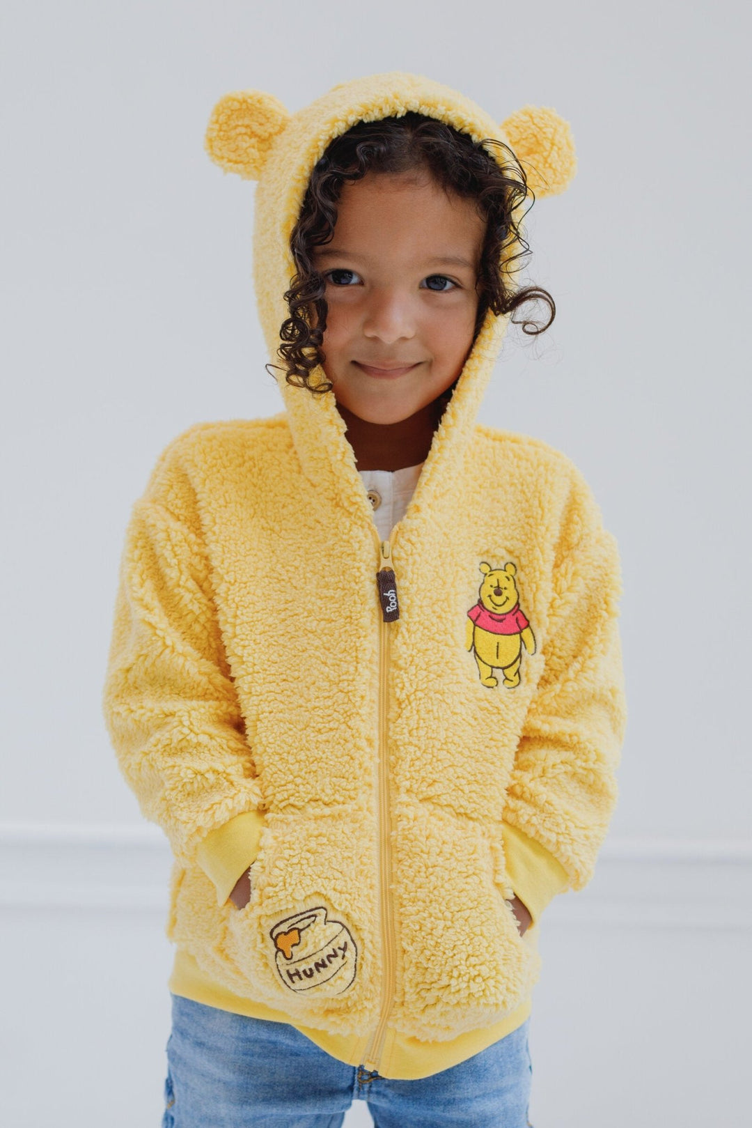 Disney Winnie the Pooh Zip Up Hoodie - imagikids