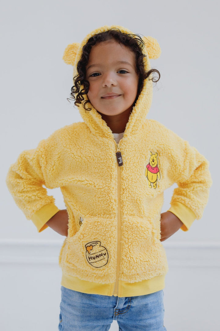 Disney Winnie the Pooh Zip Up Hoodie - imagikids