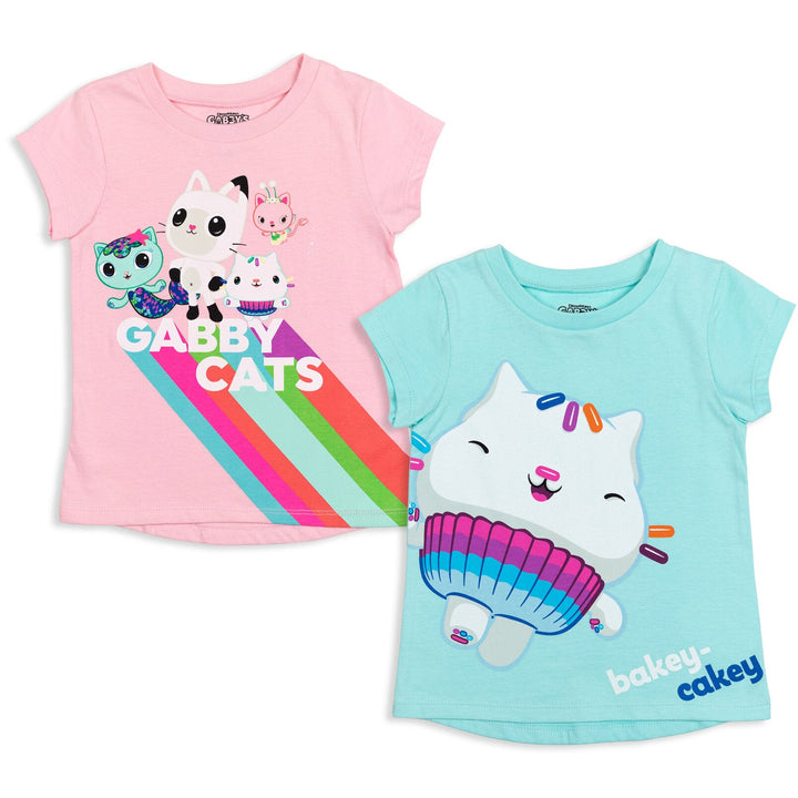 Dreamworks Gabby's Dollhouse 2 Pack T-Shirts - imagikids