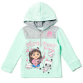 Dreamworks Gabby's Dollhouse Pandy Paws sudadera con media cremallera