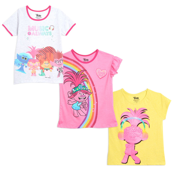 Paquete de 3 amapolas de DreamWorks Camisetas gráficas