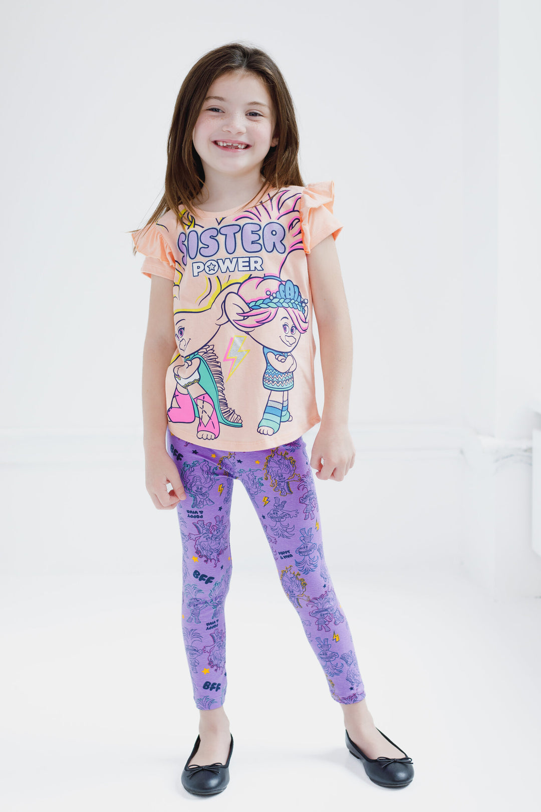 DreamWorks Trolls T-Shirt and Leggings Outfit Set