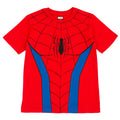 Marvel Spider-Man Cosplay Short Sleeve T-Shirt Bright Red