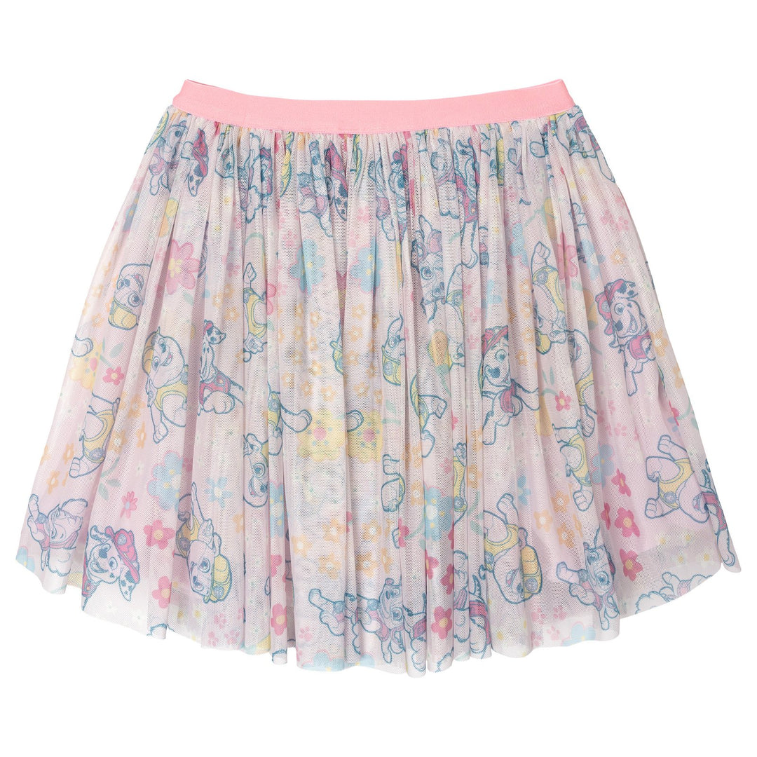 Paw Patrol Girls' Sweatshirt and Tulle Skirt Set Skye Pink