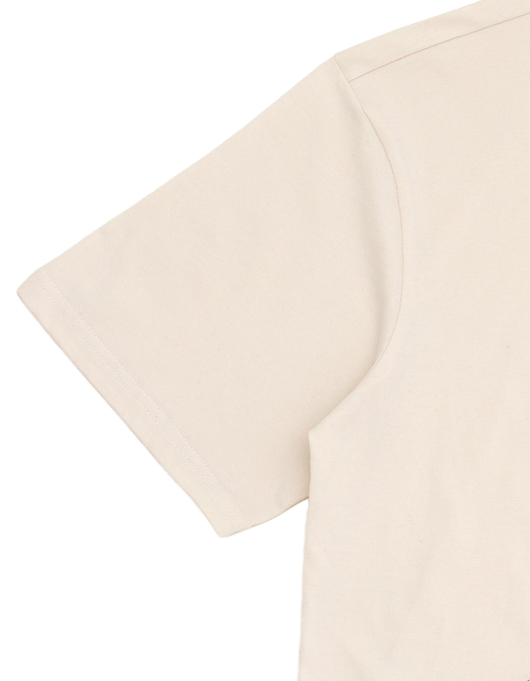 Disney Mickey Mouse Men's Holiday Short Sleeve T-Shirt Ivory Friends