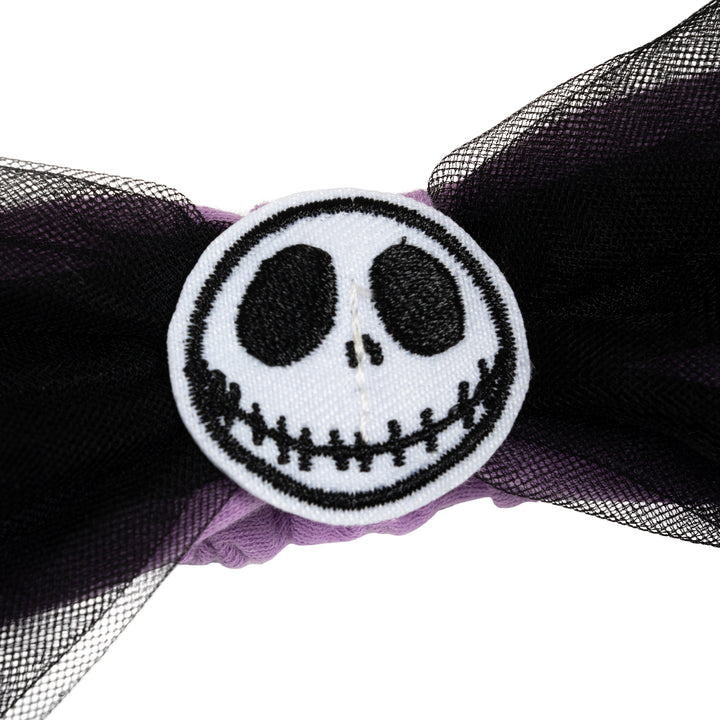 Nightmare Before Christmas Jack Skellington Baby Girls' Black Pinstripe