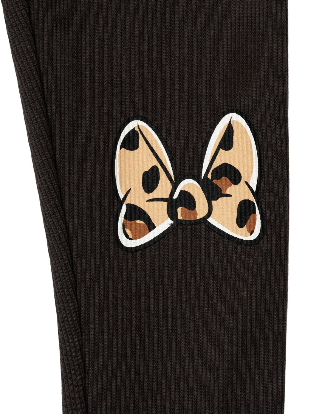 Minnie Mouse Girls' Fleece Sweatshirt and Tulle Leggings Set Leopard Black