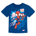 Marvel Spidey and His Amazing Friends Boys' Sequin T-Shirt Navy