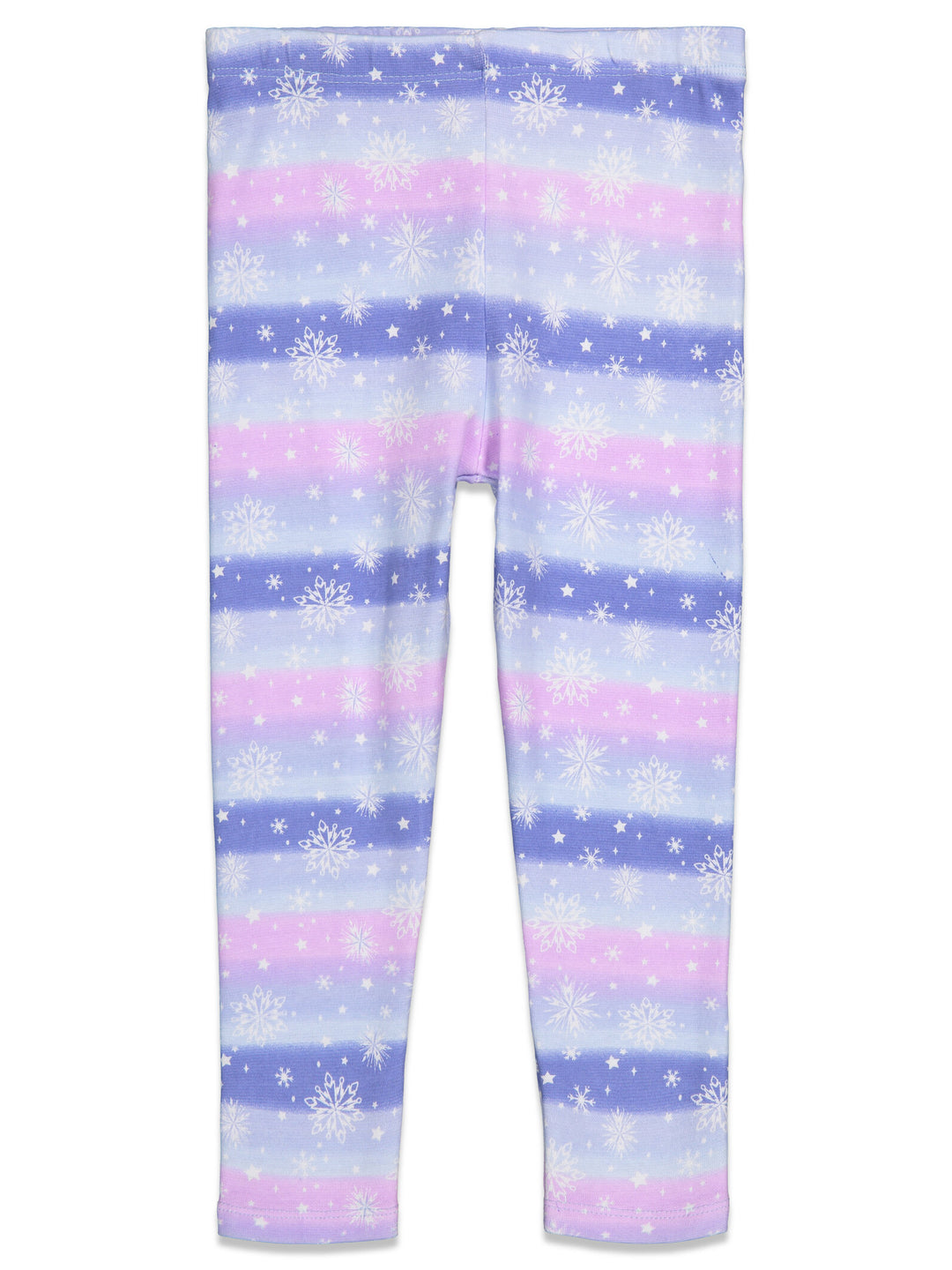 Frozen Queen Elsa Girls' 2-Piece Tutu Top and Leggings Set Ivory Ombre