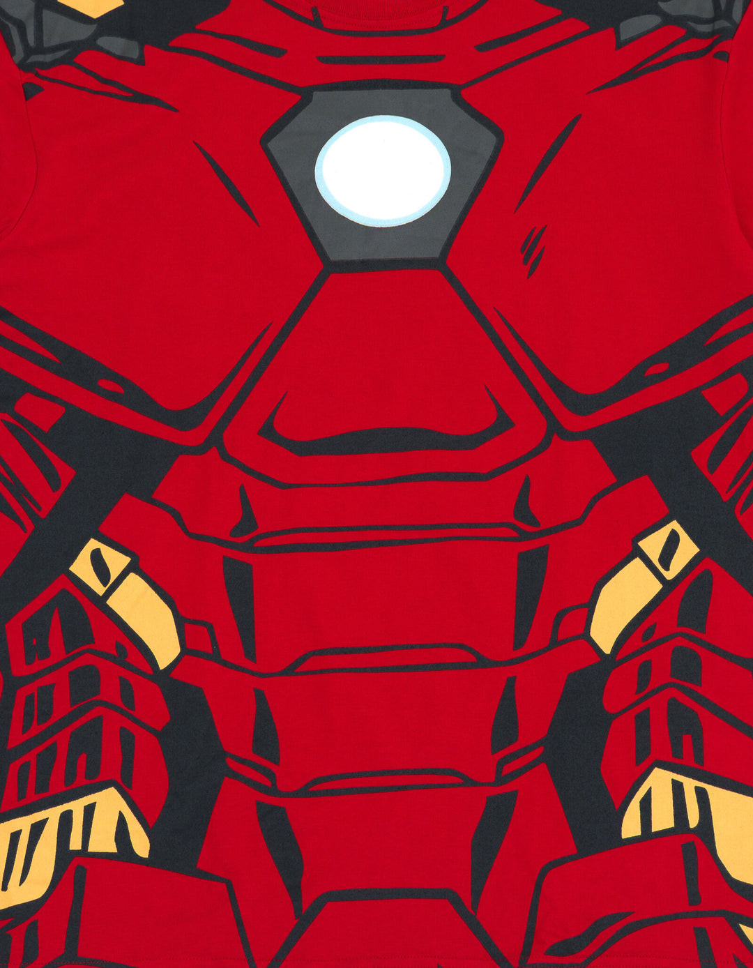 Marvel Avengers Iron Man Cosplay Short Sleeve T-Shirt Armor Red