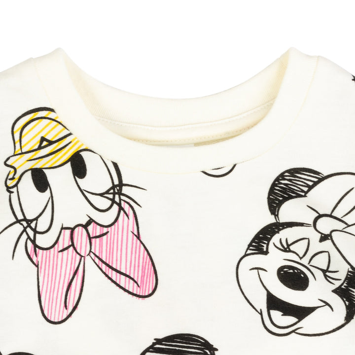 Disney Mickey Mouse & Friends Girls' Pullover Sweatshirt Tusk