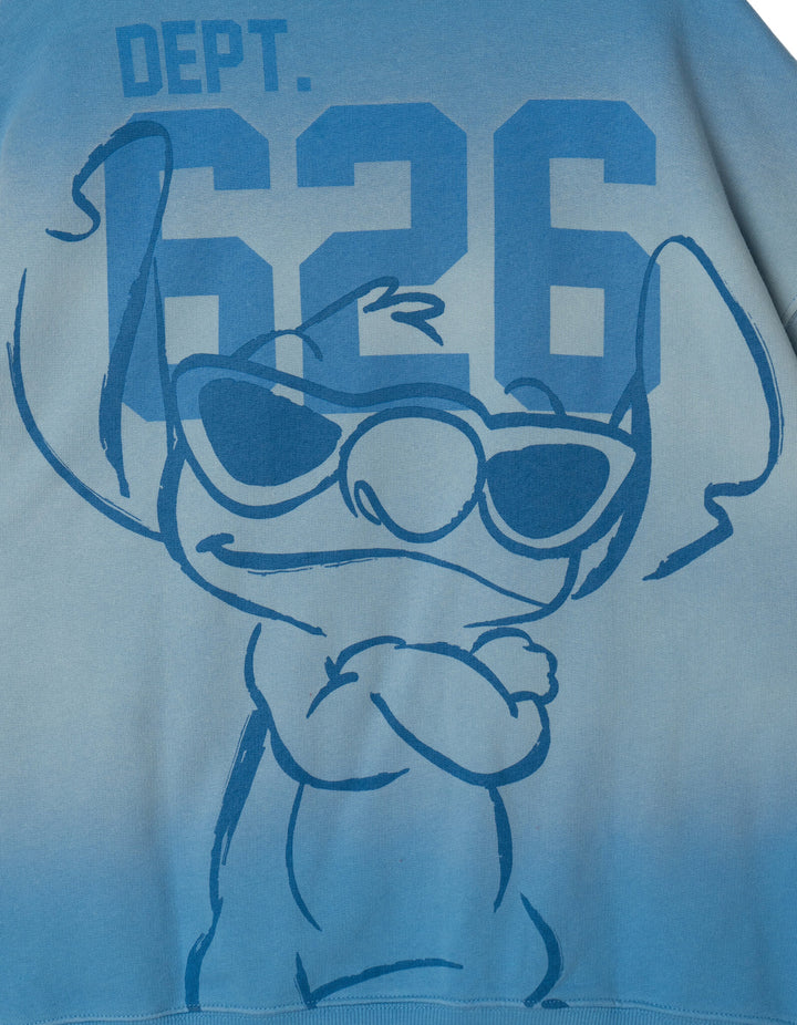 Lilo & Stitch Women's Loungewear Sweatshirt Sky Blue