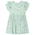 Disney Winnie the Pooh Girls' Short Sleeve Dress White