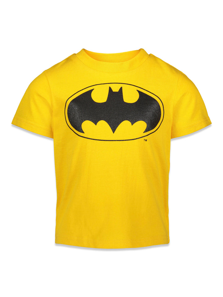 DC Comics Justice League Batman Boys' Black Grey Yellow