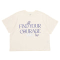 Wicked Women's Cropped Drop Shoulder T-Shirt Vanilla Ice