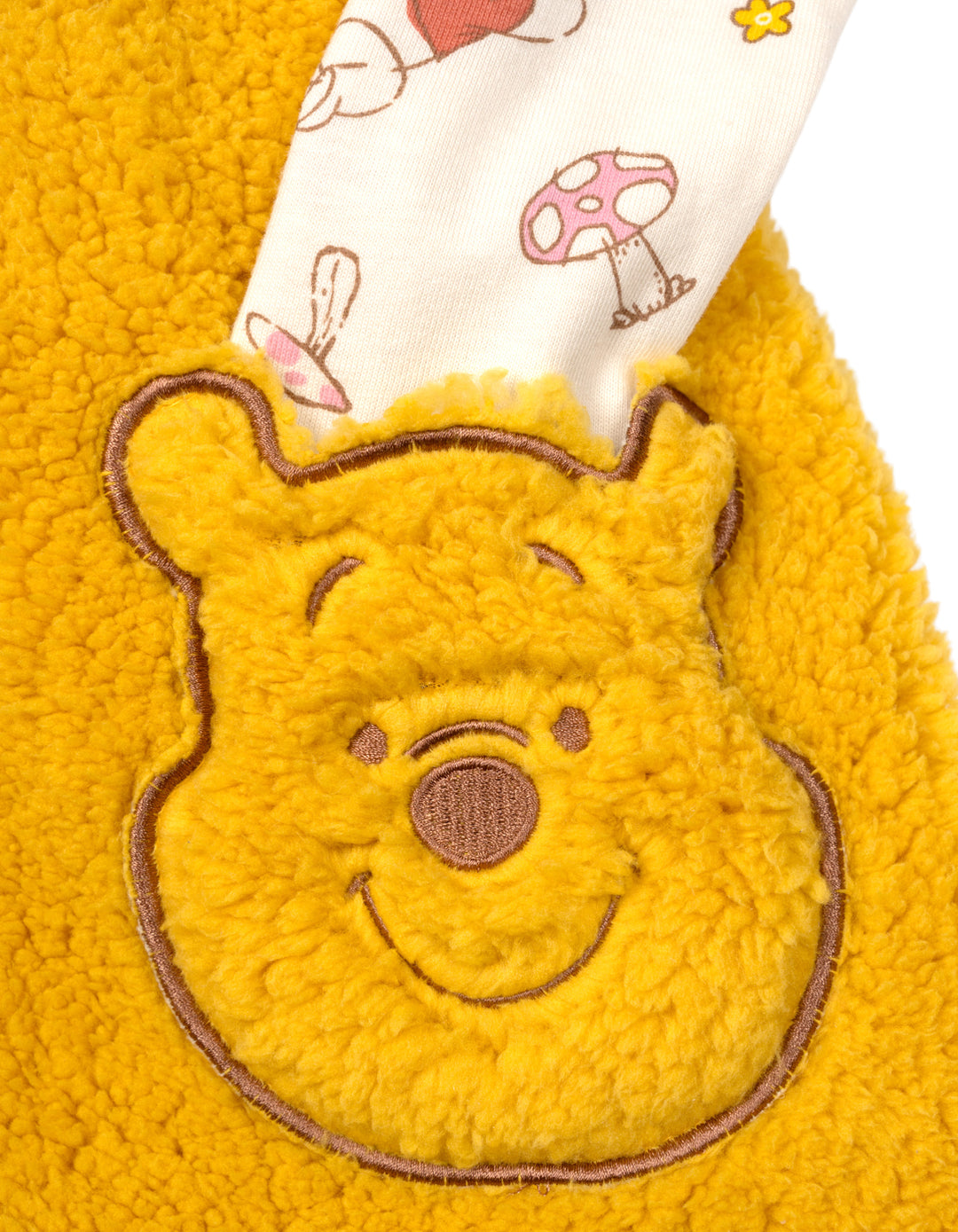 Disney Winnie the Pooh Girls' 2-Piece Tee and Suspender Skirt Set Gold