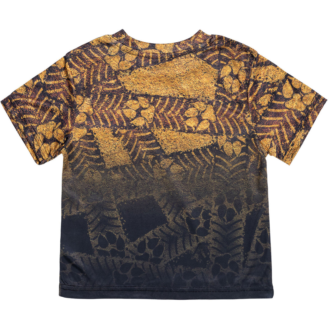 Monster Jam Monster Mutt Boys' Athletic Short Sleeve T-Shirt Brown