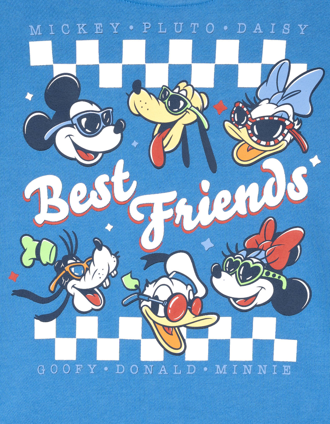 Disney Mickey Mouse Fleece Sweatshirt and Jogger Pants 2-Piece Set Friends Blue