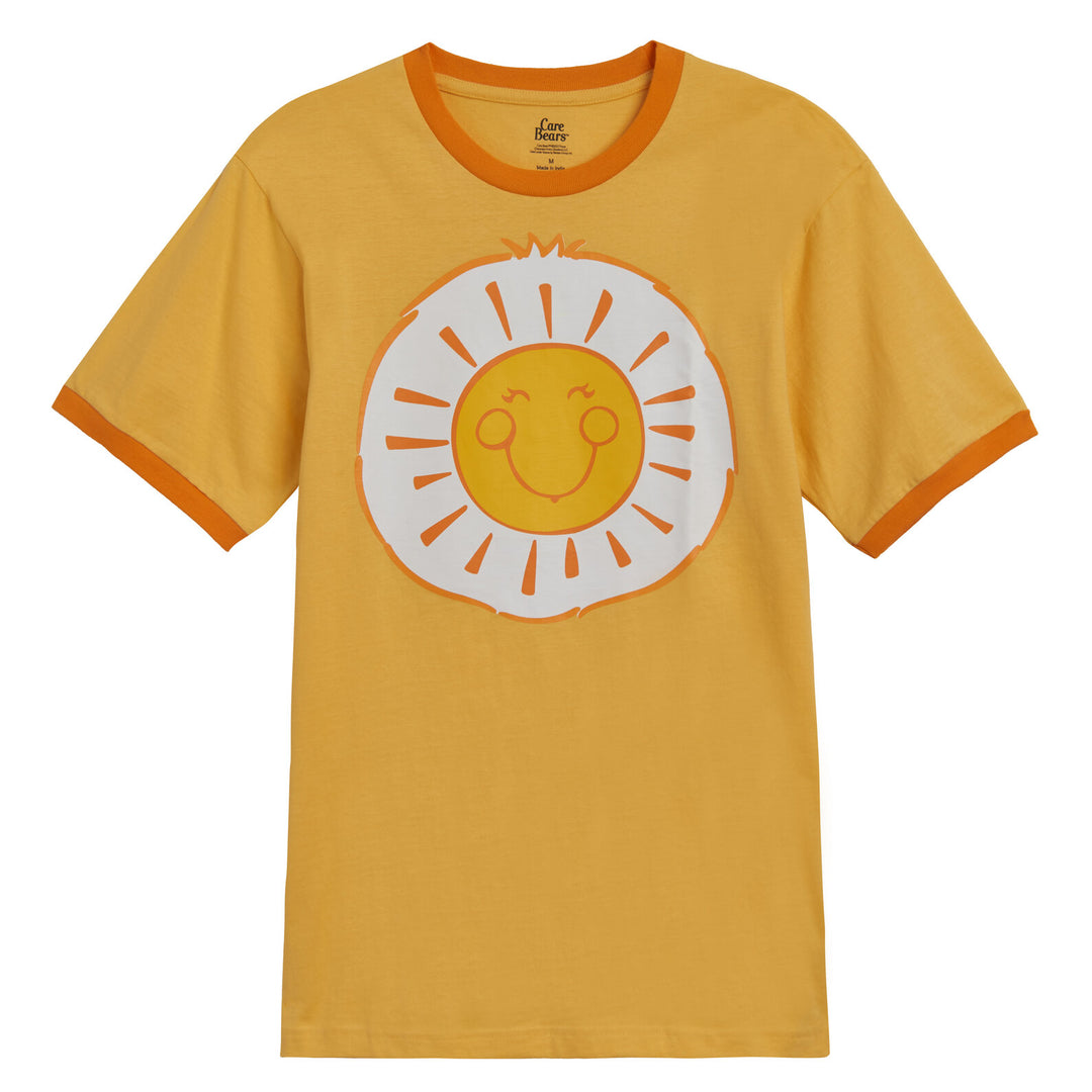Care Bears Funshine Bear Men's Cosplay T-Shirt Yellow