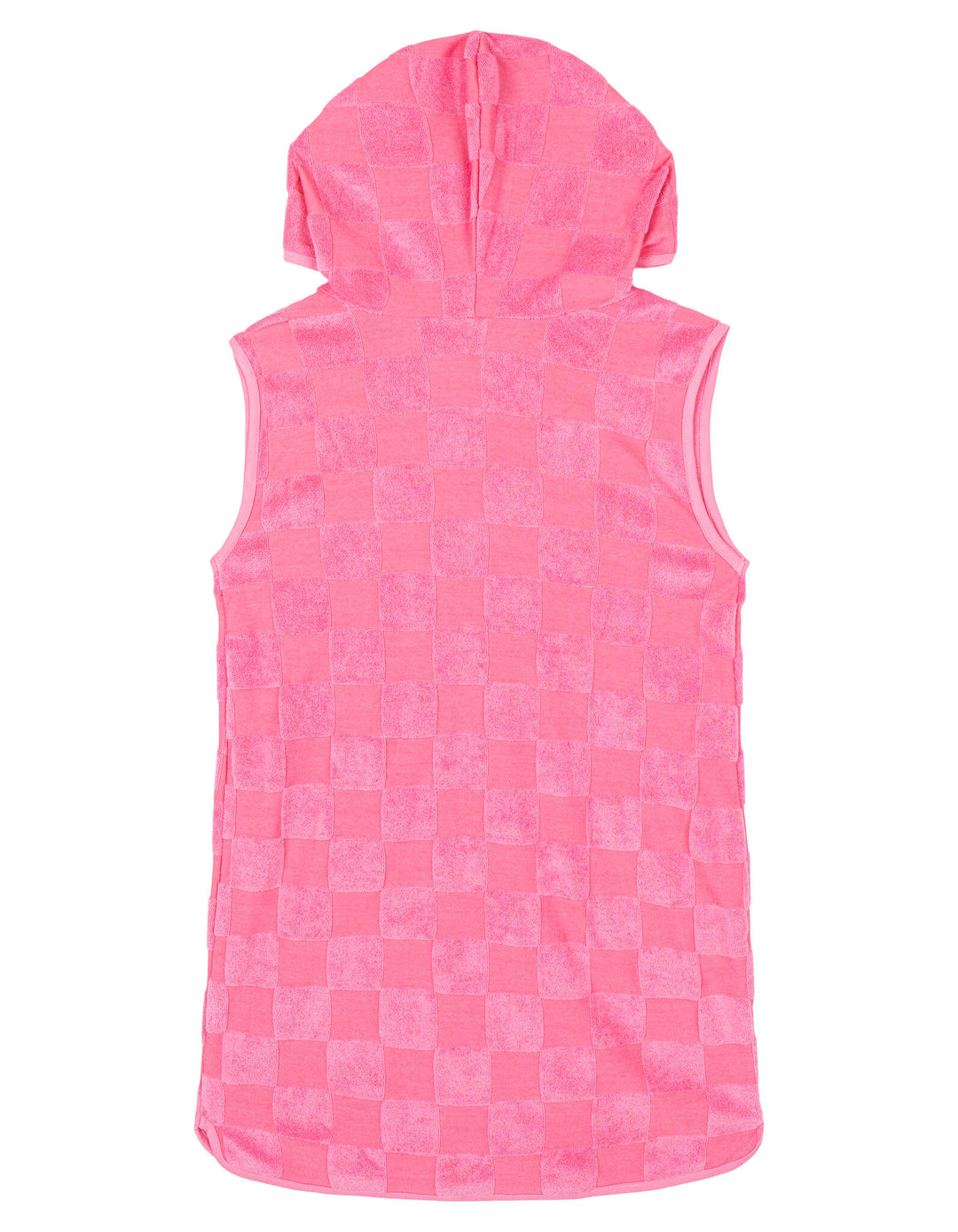 Bluey Girls' Hooded Swimwear Cover-Up Bingo Pink