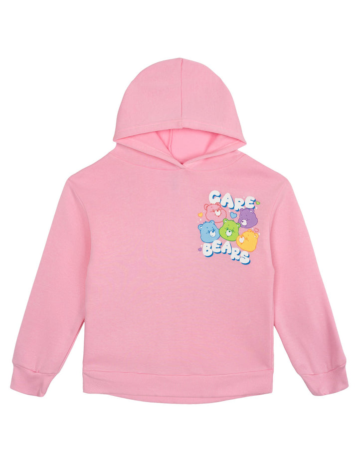 Care Bears Girls' 2-Piece Hoodie and Leggings Set Pink Plum