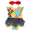 Nightmare Before Christmas Sally Baby Girls' Red Patchwork