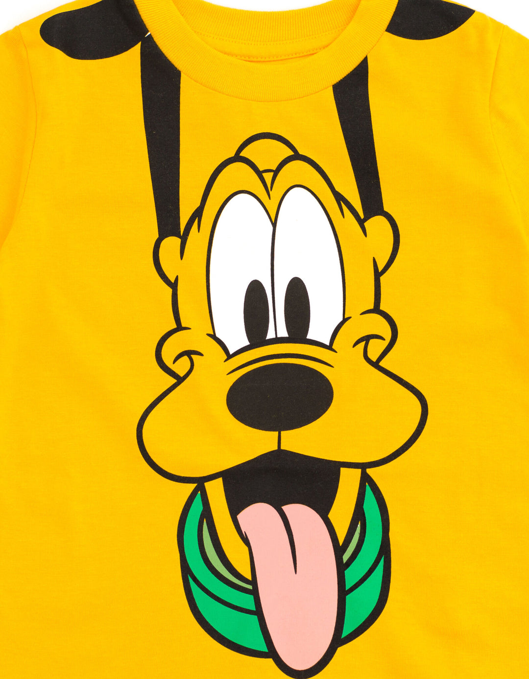 Disney Mickey Mouse Pluto Boys' Short Sleeve T-Shirt Bright Yellow