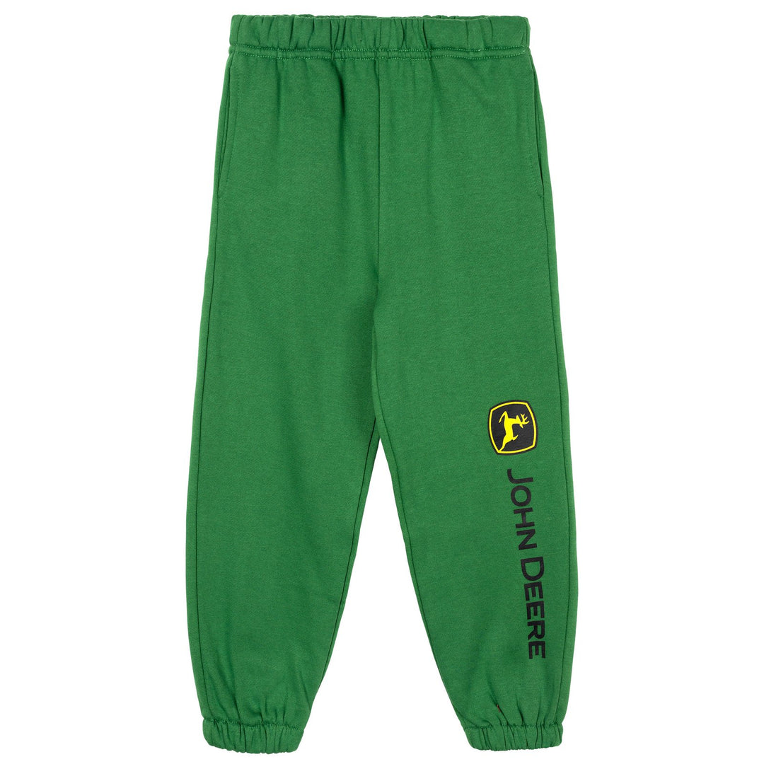 John Deere Boys' Fleece Jogger Pants Kelly Green