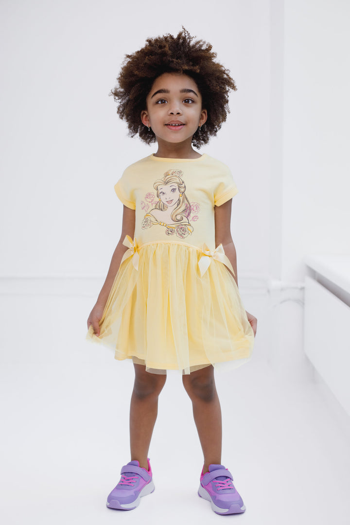 Disney Beauty and the Beast Girls' Tutu Dress Belle Yellow