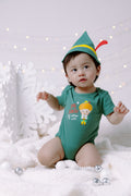 Elf Baby Cosplay Bodysuit and Hat Set Newborn to Infant