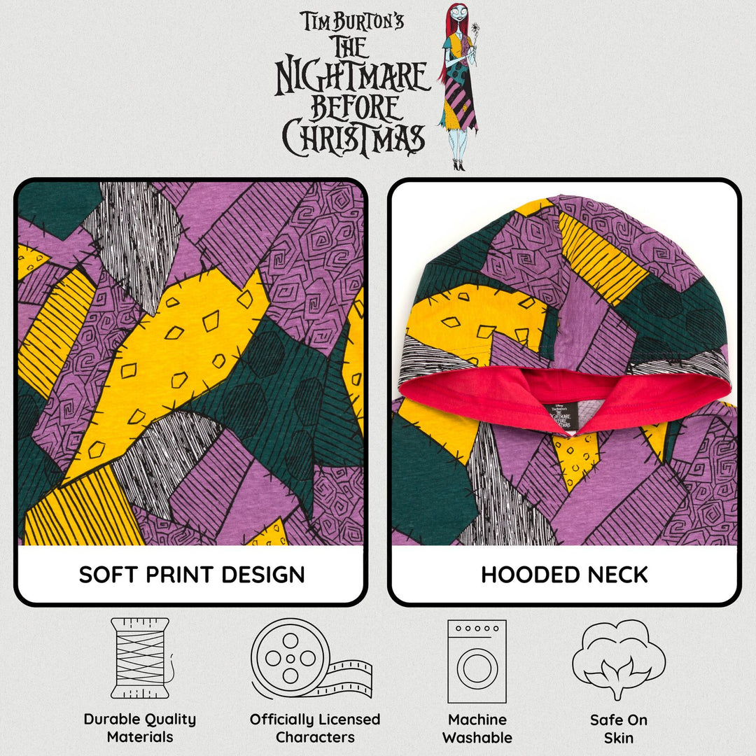 Nightmare Before Christmas Sally Girls' Patchwork Multi