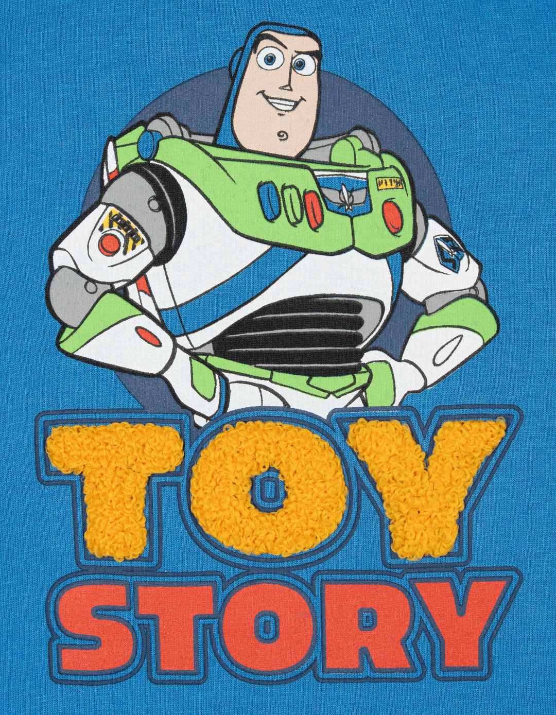 Disney Toy Story Boys' Fleece Sweatshirt and Plush Pants Set Blue Navy