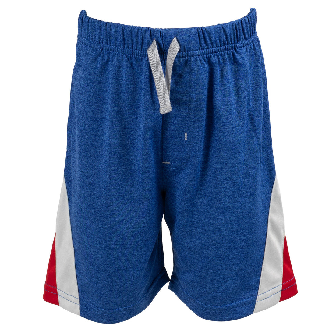 Disney Mickey Mouse Toddler Boys' 3-Piece Tee Tank and Shorts Set Blue Red