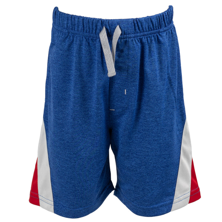 Disney Mickey Mouse Toddler Boys' 3-Piece Tee Tank and Shorts Set Blue Red