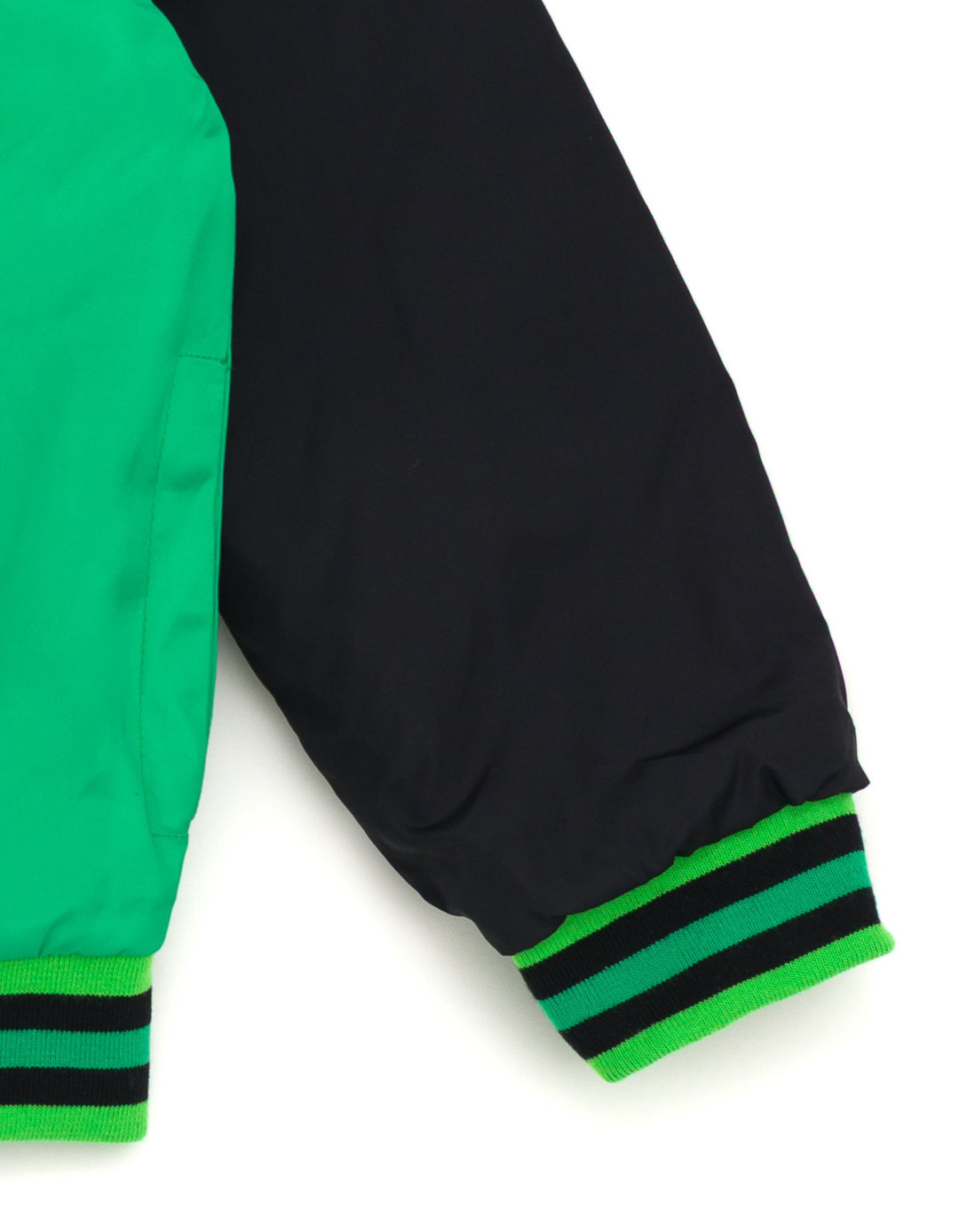Teenage Mutant Ninja Turtles Boys' Varsity Bomber Jacket TMNT Green Black