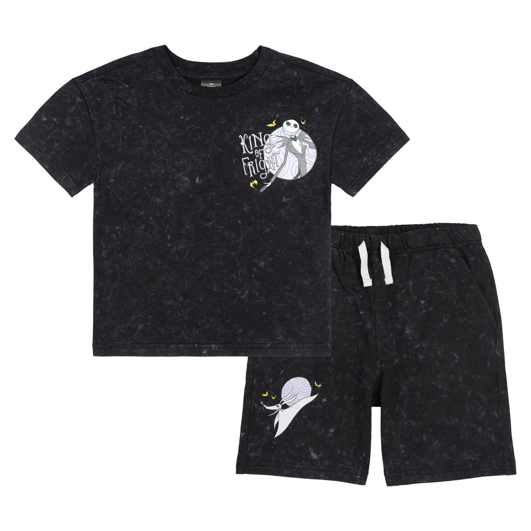 Nightmare Before Christmas Boys' Dark Wash Jack Zero