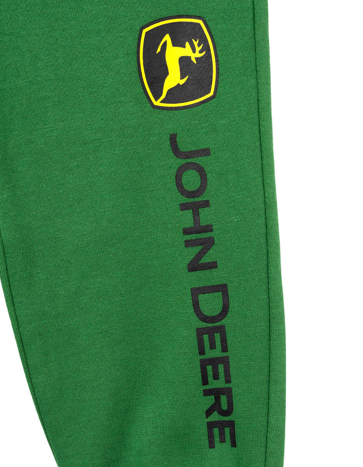 John Deere Boys' Fleece Jogger Pants Kelly Green